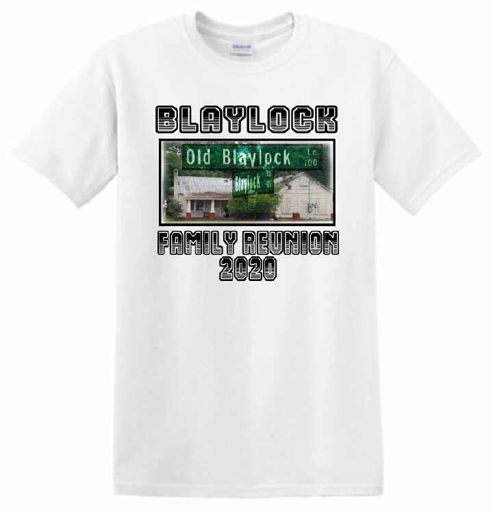 T-Shirt design for 2020 Blaylock Reunion
